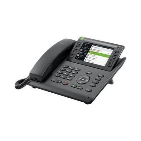 Unify OpenScape Desk Phone CP700 - VoIP-Telefon - mit Bluetooth-Schnittstelle - dreiweg Anruffunktion - SIP - Schwarz