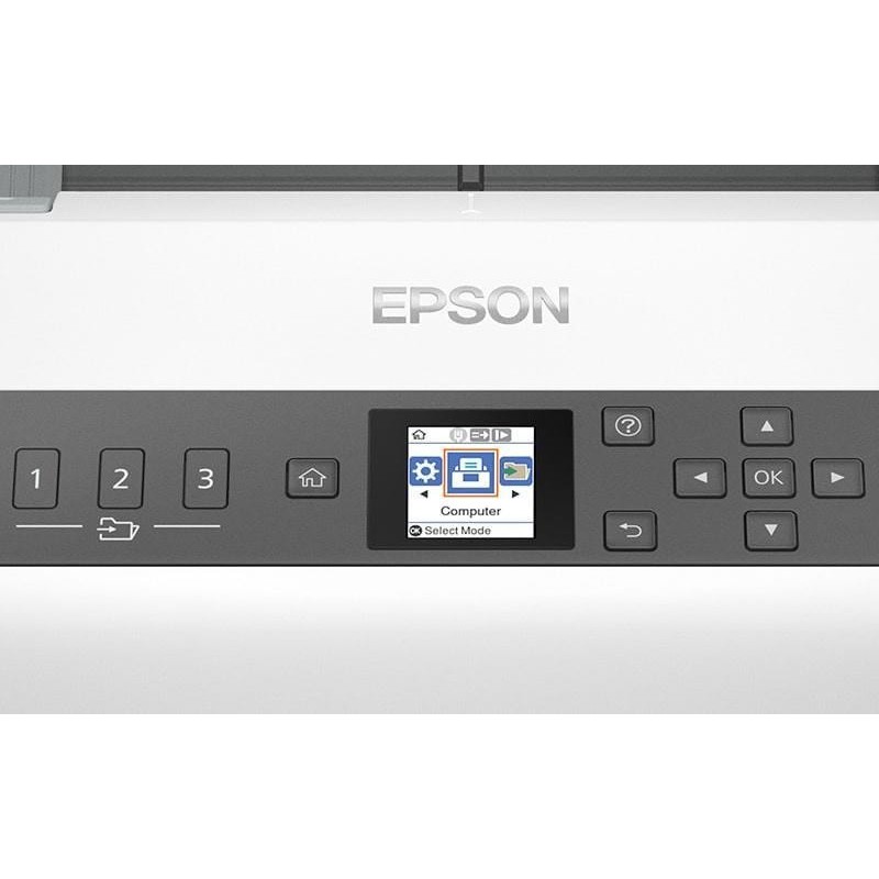 Epson WorkForce DS-730N - Dokumentenscanner - Contact Image Sensor (CIS) - Duplex - A4/Legal - 600 dpi x 600 dpi - bis zu 40 Se