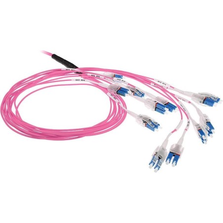 ACT 15 meter Multimode 50/125 OM4 Preterm fiber cable 24F LC Polarity Twist (DC5503)