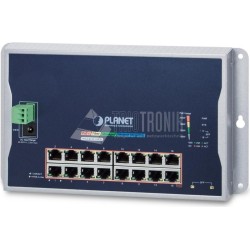 PLANET WGS-4215-16P2S Netzwerk-Switch Managed L2 Gigabit Ethernet (10/100/1000) Power over Ethernet (PoE) Schwarz (WGS-4215-16P