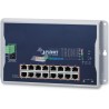 PLANET WGS-4215-16P2S Netzwerk-Switch Managed L2 Gigabit Ethernet (10/100/1000) Power over Ethernet (PoE) Schwarz (WGS-4215-16P