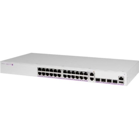 Alcatel-Lucent OmniSwitch 6360-P24X - Switch - L3 - managed - 24 x 10/100/1000 (PoE+) + 2 x combo 10 Gigabit SFP+/RJ-45 + 2 x 1