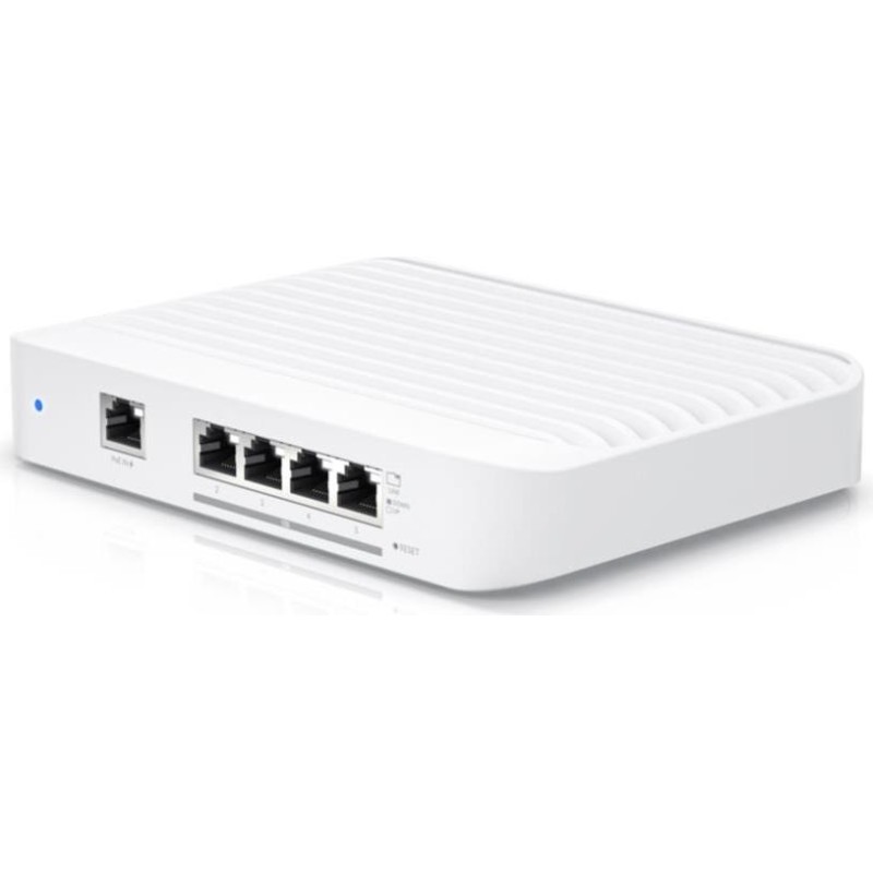 Ubiquiti USW Flex XG - Switch - managed - 4 x 100/1000/2,5G/5G/10GBase-T + 1 x 10/100/1000 (PoE+) - Desktop - PoE+ (USW-FLEX-XG