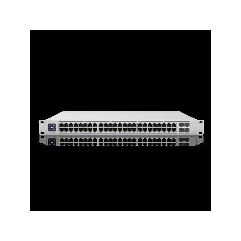 Ubiquiti UniFiSwitch Enterprise 48 Rackmount 2.5G Managed Switch, 48x RJ-45, 4x SFP+, 720W PoE+(USW-ENTERPRISE-48-POE)