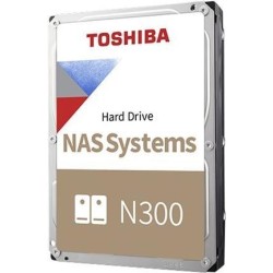 Toshiba N300 NAS - Festplatte - 18 TB - intern - 3.5" (8.9 cm) - SATA 6Gb/s - 7200 U/min - Puffer: 512 MB