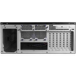 Chieftec UNC-409S-B - Rack-Montage - 4U - ATX - keine Spannungsversorgung 400 Watt (ATX) - Schwarz - USB