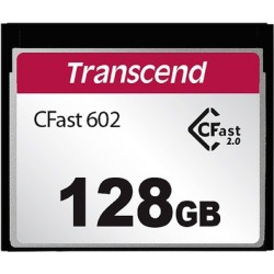 Transcend CFast 2.0 CFX602 - Flash-Speicherkarte - 128 GB - CFast 2.0