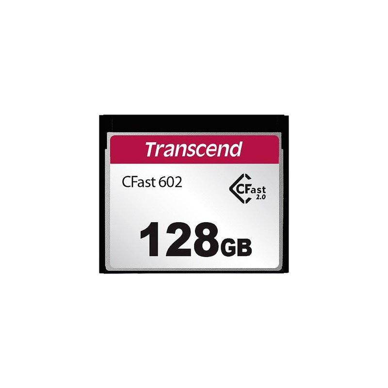 Transcend CFast 2.0 CFX602 - Flash-Speicherkarte - 128 GB - CFast 2.0