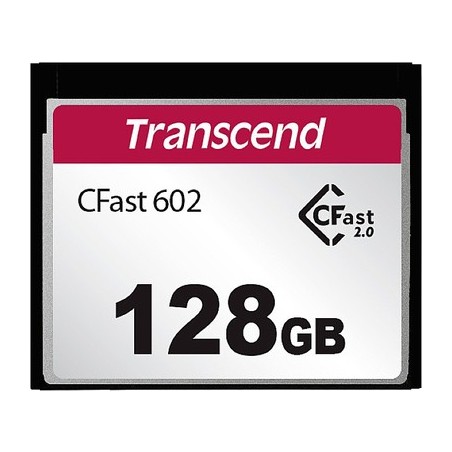 Transcend CFast 2.0 CFX602 - Flash-Speicherkarte - 128 GB - CFast 2.0