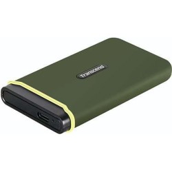 Transcend ESD380C - 1000 GB - USB Typ-A auf USB Typ-C - 3.2 Gen 2 (3.1 Gen 2) - 2000 MB/s - Passwortschutz - Grün (TS1TESD380C)