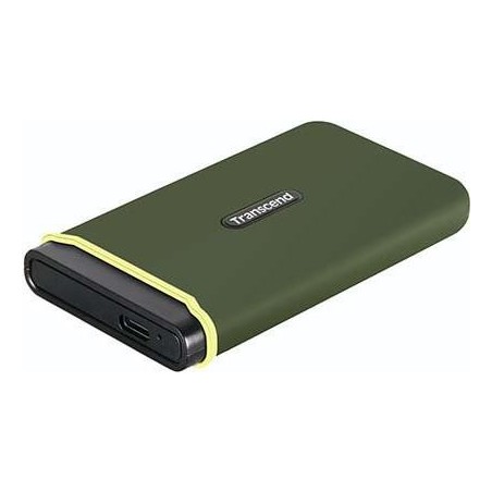 Transcend ESD380C - 1000 GB - USB Typ-A auf USB Typ-C - 3.2 Gen 2 (3.1 Gen 2) - 2000 MB/s - Passwortschutz - Grün (TS1TESD380C)