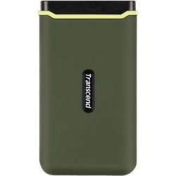 Transcend ESD380C - 2000 GB - USB Typ-A auf USB Typ-C - 3.2 Gen 2 (3.1 Gen 2) - 2000 MB/s - Passwortschutz - Grün (TS2TESD380C)
