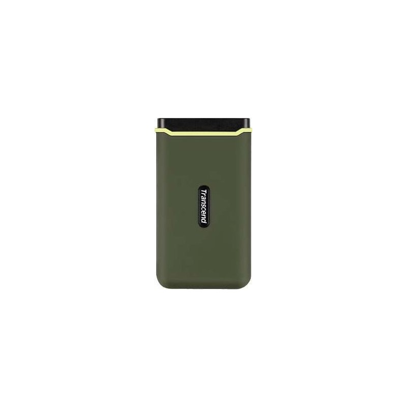 Transcend ESD380C - 2000 GB - USB Typ-A auf USB Typ-C - 3.2 Gen 2 (3.1 Gen 2) - 2000 MB/s - Passwortschutz - Grün (TS2TESD380C)