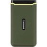 Transcend ESD380C - 2000 GB - USB Typ-A auf USB Typ-C - 3.2 Gen 2 (3.1 Gen 2) - 2000 MB/s - Passwortschutz - Grün (TS2TESD380C)