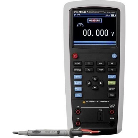 VOLTCRAFT VC MFK-2000 Kalibrator Temperatur 6x Mignon-Akku AA (enthalten) (VC-11947160)