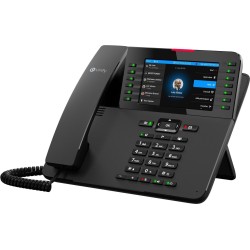 Unify OpenScape Desk Phone CP710 - VoIP-Telefon - SIP, HFA - Mehrfachleitungsbetrieb - Schwarz (L30250-F600-C583)