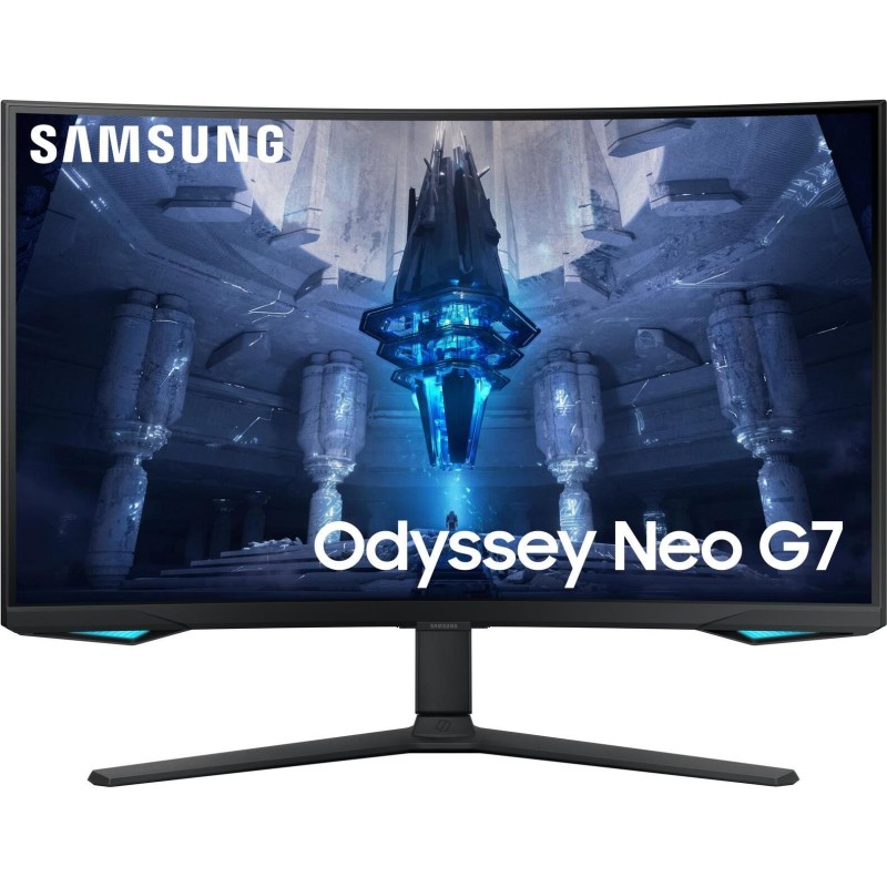 Samsung Odyssey Neo G7 S32BG750NP, Gaming-Monitor - (80 cm(32" ), schwarz, UltraHD/4K, AMD Free-Sync, HDMI 2.1, 165Hz Panel) E