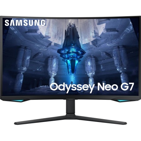 Samsung Odyssey Neo G7 S32BG750NP, Gaming-Monitor - (80 cm(32" ), schwarz, UltraHD/4K, AMD Free-Sync, HDMI 2.1, 165Hz Panel) E