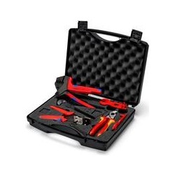 Knipex Werkzeugkoffer fuer Photovoltaik MC4 (97 91 04 V01)