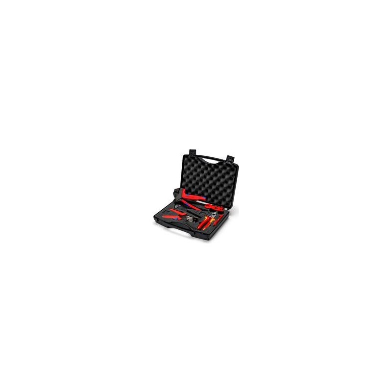 Knipex Werkzeugkoffer fuer Photovoltaik MC4 (97 91 04 V01)