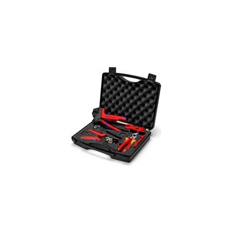Knipex Werkzeugkoffer fuer Photovoltaik MC4 (97 91 04 V01)