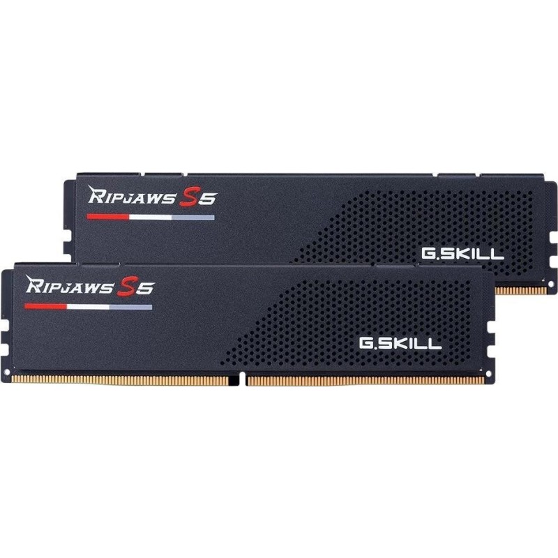 G.Skill Ripjaws S5 - DDR5 - Kit - 64GB: 2 x 32GB - DIMM 288-PIN Low Profile - 6800 MHz / PC5-54400 - CL34 - on-die ECC - mattsc