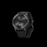 Garmin vívomove Trend - 40 mm - schwarz - intelligente Uhr mit Band - Silikon - Handgelenkgröße: 125-190 mm - einfarbig - Bluet