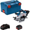 Bosch GKS 18V-57-2 L PROFESSIONAL 16,5 cm Schwarz - Blau - Silber 5000 U/min (06016C1102)