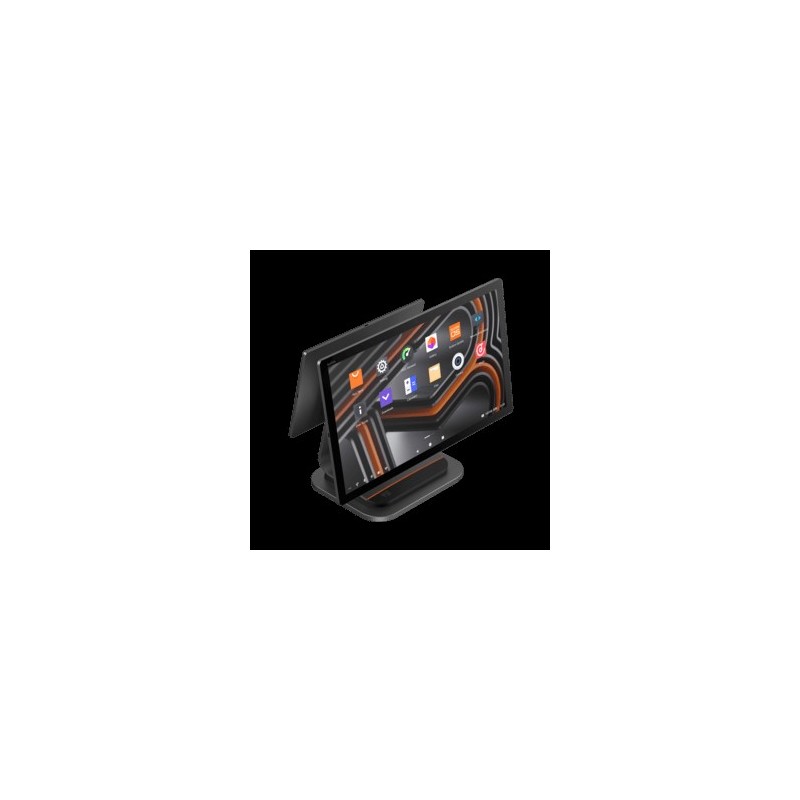 SUNMI T3 PRO, NFC, 39,6cm (15,6''), Full HD, USB, USB-C, BT (BLE), Ethernet, WLAN, Android, schwarz, orange Kassensystem, 39,6