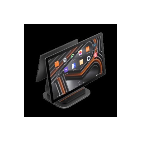 SUNMI T3 PRO, NFC, 39,6cm (15,6''), Full HD, USB, USB-C, BT (BLE), Ethernet, WLAN, Android, schwarz, orange Kassensystem, 39,6