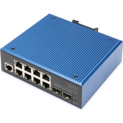 Digitus Industrial 8+2 -Port L2 managed Gigabit Ethernet Switch (DN-651156)