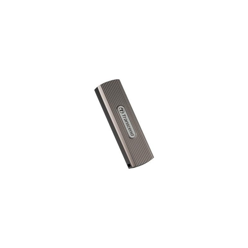 Transcend ESD330C - 2 TB - USB Typ-C - 1050 MB/s - 10 Gbit/s - Passwortschutz - Braun - Grau (TS2TESD330C)