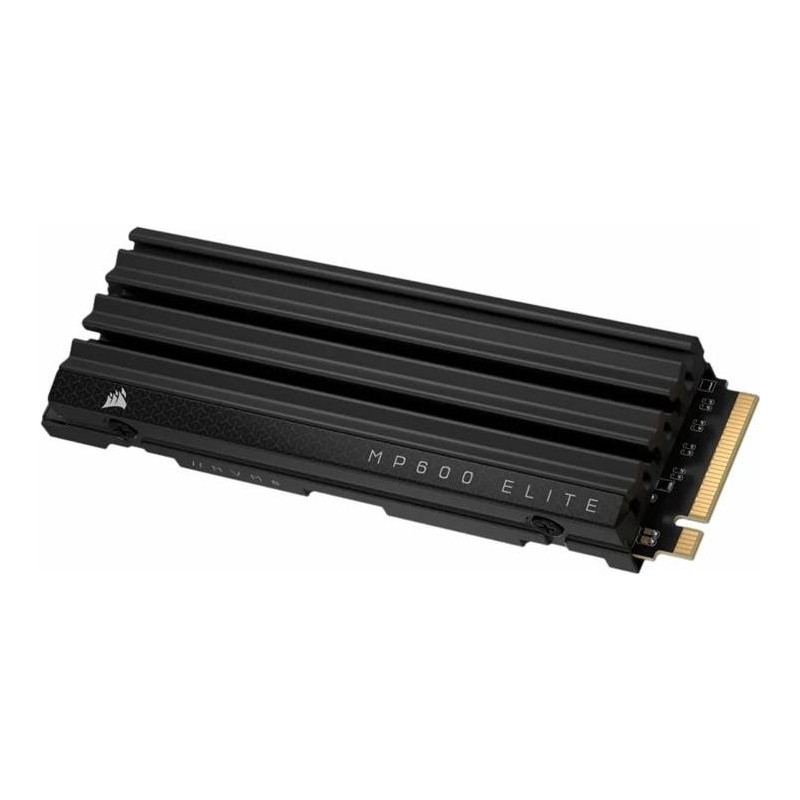 CORSAIR MP600 ELITE - SSD - 2TB - intern - M.2 2280 - PCIe 4,0 x4 (NVMe) - integrierter Kühlkörper (CSSD-F2000GBMP600EHS)
