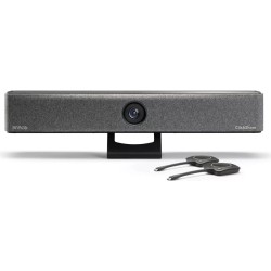Barco ClickShare Bar Pro All-in-One Videoleiste für drahtlose Konferenz - KI 4K-Kamera, USB-C, AirPlay, Miracast, WLAN (R98616
