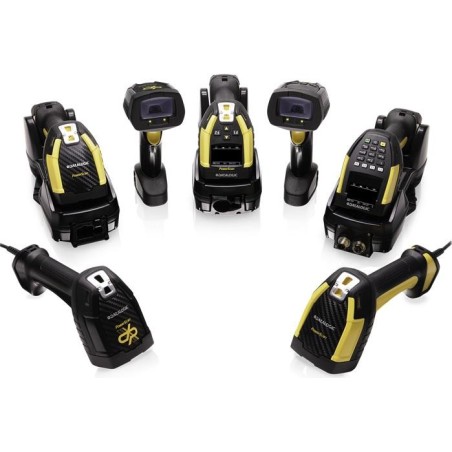 Datalogic PowerScan PM9600 - USB Kit - Barcode-Scanner - tragbar - SR - 2D-Imager - decodiert - RF(433 MHz) (PM9600-SR433RBK12)