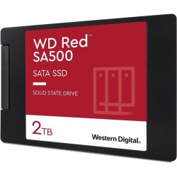 WD Red SA500 WDS200T2R0A - SSD - 2TB - intern - 2,5" (6,4 cm) - SATA 6Gb/s (WDS200T2R0A)