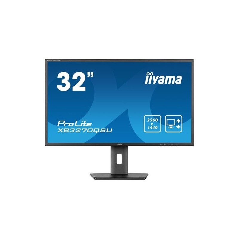iiyama ProLite XB3270QSU B1 LED-Monitor 80 cm (31,5") WQHD HDMI/DP/USB Schwarz (XB3270QSU-B1)