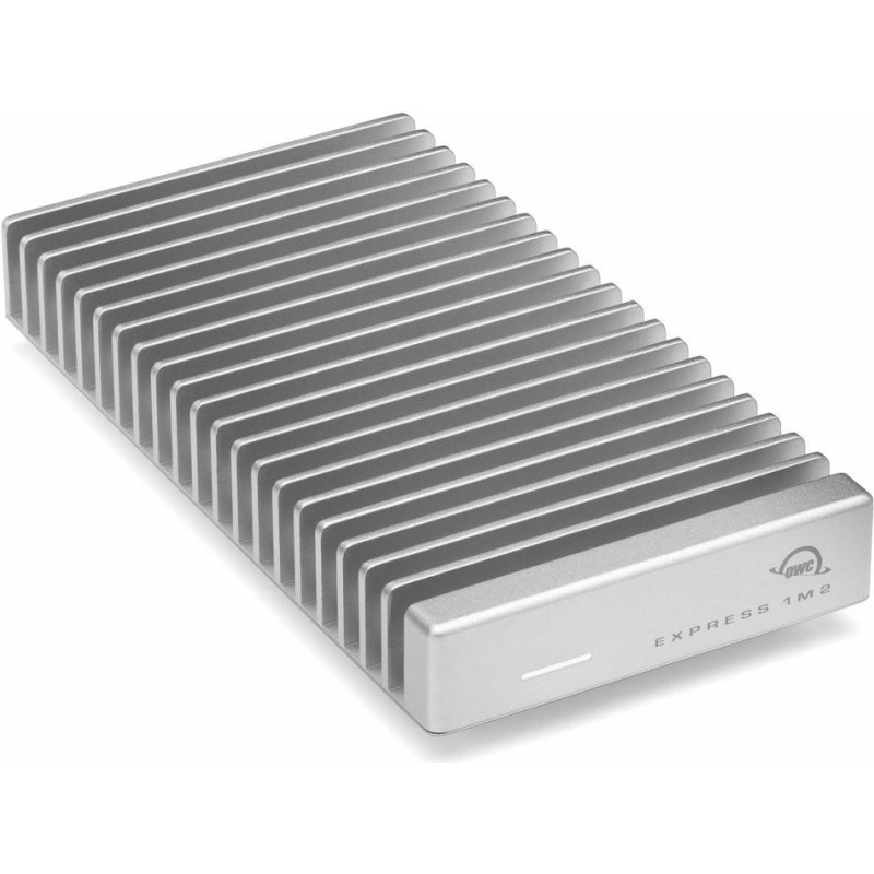 Other World Computing OWC Express 1M2 - SSD - 2TB - extern (tragbar) - USB4 (USB-C Steckverbinder) - Silber (OWCUS4EXP1MT02)