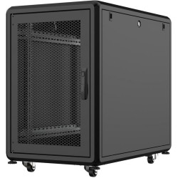 Lanview RSL16U61BL Rack 16U Schwarz (RSL16U61BL)