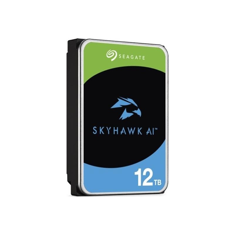 Seagate SkyHawk AI ST12000VE003 - Festplatte - 12TB - intern - 3,5" (8,9 cm) - SATA 6Gb/s - Puffer: 512MB - mit 3 Jahre Seagate