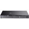 TP-Link Omada SG6428XHP Netzwerk-Switch Managed L3 Gigabit Ethernet (10/100/1000) Power over Ethernet (PoE) 1U Schwarz (SG6428X