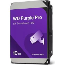 WD Purple Pro WD102PURP - Festplatte - 10TB - intern - 3,5" (8,9 cm) - SATA 6Gb/s - 7200 rpm - Puffer: 512MB (WD102PURP)