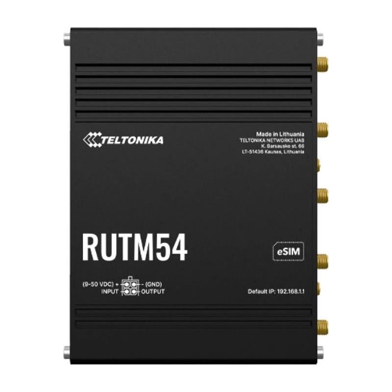 Teltonika RUTM54 5G Router With Telit Modem (RUTM54000000)