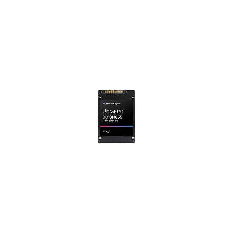 WD Ultrastar DC SN655 WUS5EC0B1ESP7Y3 - SSD - Datencenter - 30.72 TB - intern - 2.5" (6.4 cm) - U.3 PCIe 4.0 (NVMe) (0TS2509)