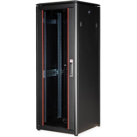 Roline Pro - Schrank Netzwerkschrank - Jet Black, RAL 9005 - 32U - 48.3 cm (19") (26.21.0225)