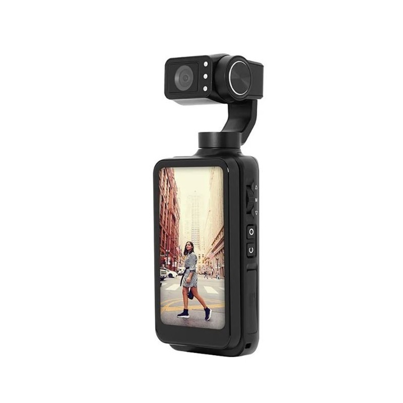 AgfaPhoto MC3X Action Cam 4K Ultra HD Wi-Fi Gimbal Kamera Schwarz 8 MP