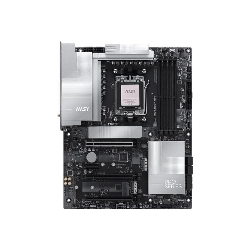 MSI PRO X870E-P WIFI Mainboard ATX Socket AM5 AMD X870E WiFi 7 5GbE (7E70-003R)