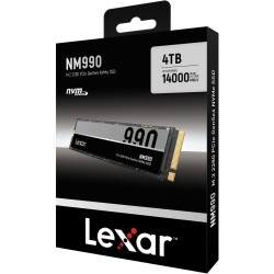 Lexar NM990 SSD 4TB M.2 2280 PCIe Gen5 NVMe Internes Solid-State-Module (LNM990X004T-RNNNG)