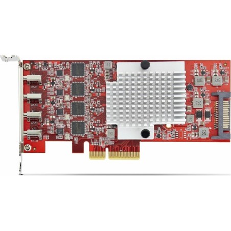 StarTech.com 4-Port USB Type-C PCIe Card, USB-C 10Gb, 4x Controllers, TAA (P10Q4C-USB-CARD-LP)