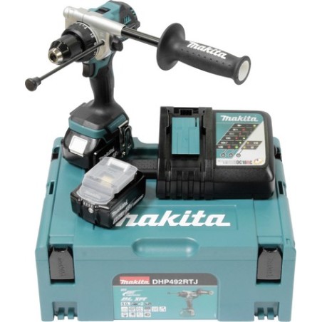 Makita DHP492RTJ Akku-Schlagbohrschrauber 18V (DHP492RTJ)